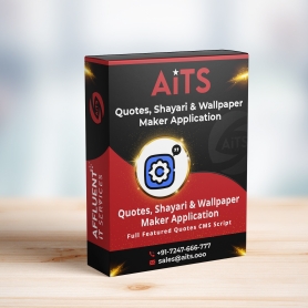 AITS Quotes, Shayari & Wallpaper Maker Application